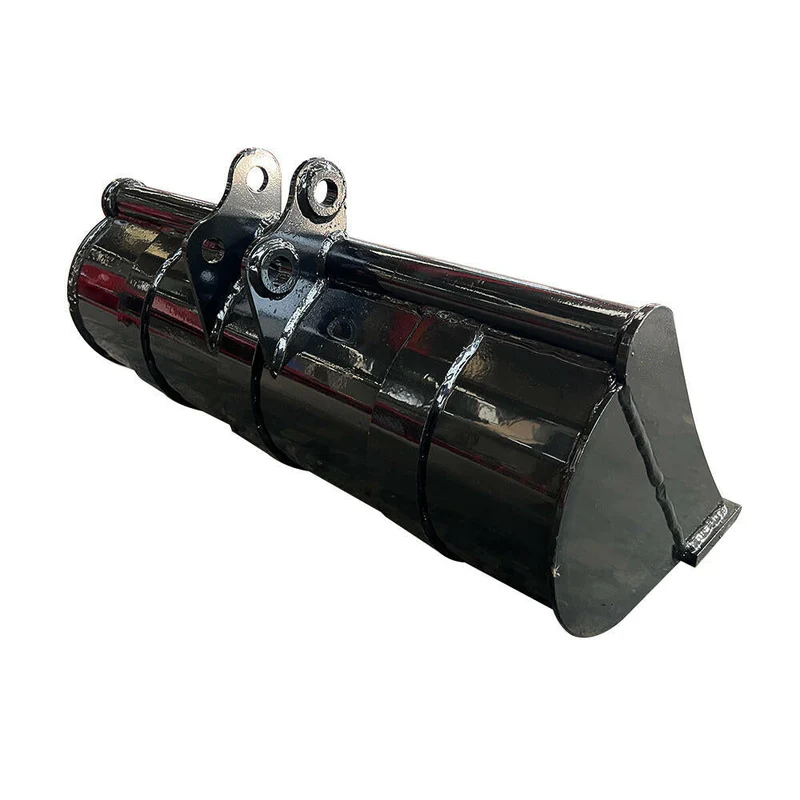32" Toothless Bucket For 1-2ton Mini Excavators | 12EX-WD32B