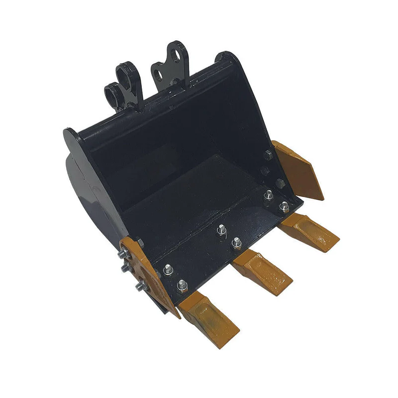 16" Bucket with teeth for AGT Mini Excavators | AGT-12EX-WD16