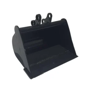 24" Toothless Bucket for 1-Ton 2-Ton Mini Excavator without teeth | AGT-12EX-WD24B
