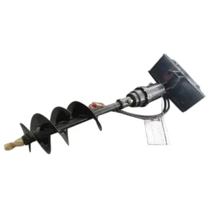 Hydraulic Auger For Mini Skid Steer Fits All AGT Models | M-AG