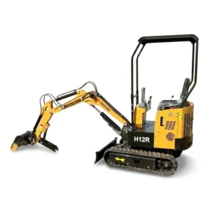 1 Ton, 13.5HP RATO Gas Engine Mini Excavator w/ Hydraulic Thumb | AGT-H12R
