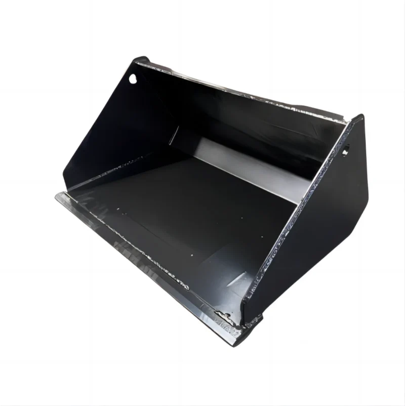 AGT 32" Bucket Without Teeth for Mini Skid Steer Toothless Bucket | M-BK32