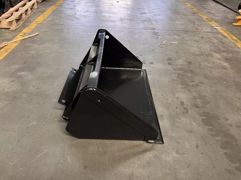 AGT 32" Bucket Without Teeth for Mini Skid Steer Toothless Bucket | M-BK32