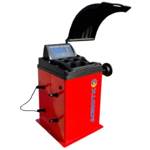 WHEEL BALANCER 10'-24" RIM DIAMETER, WITH PROTECTION HOOD | AGT-WB24